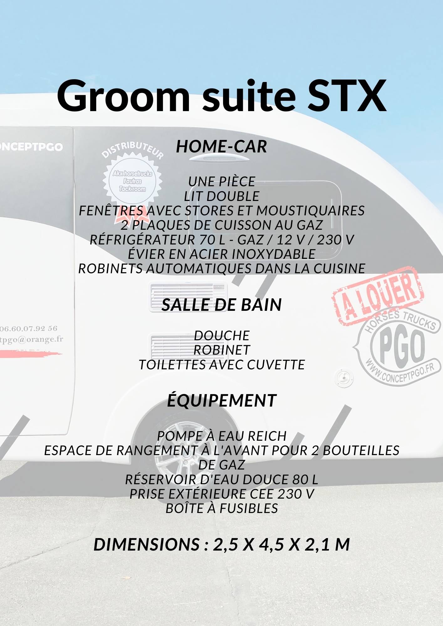 Location conceptpgo Groom suite STX description