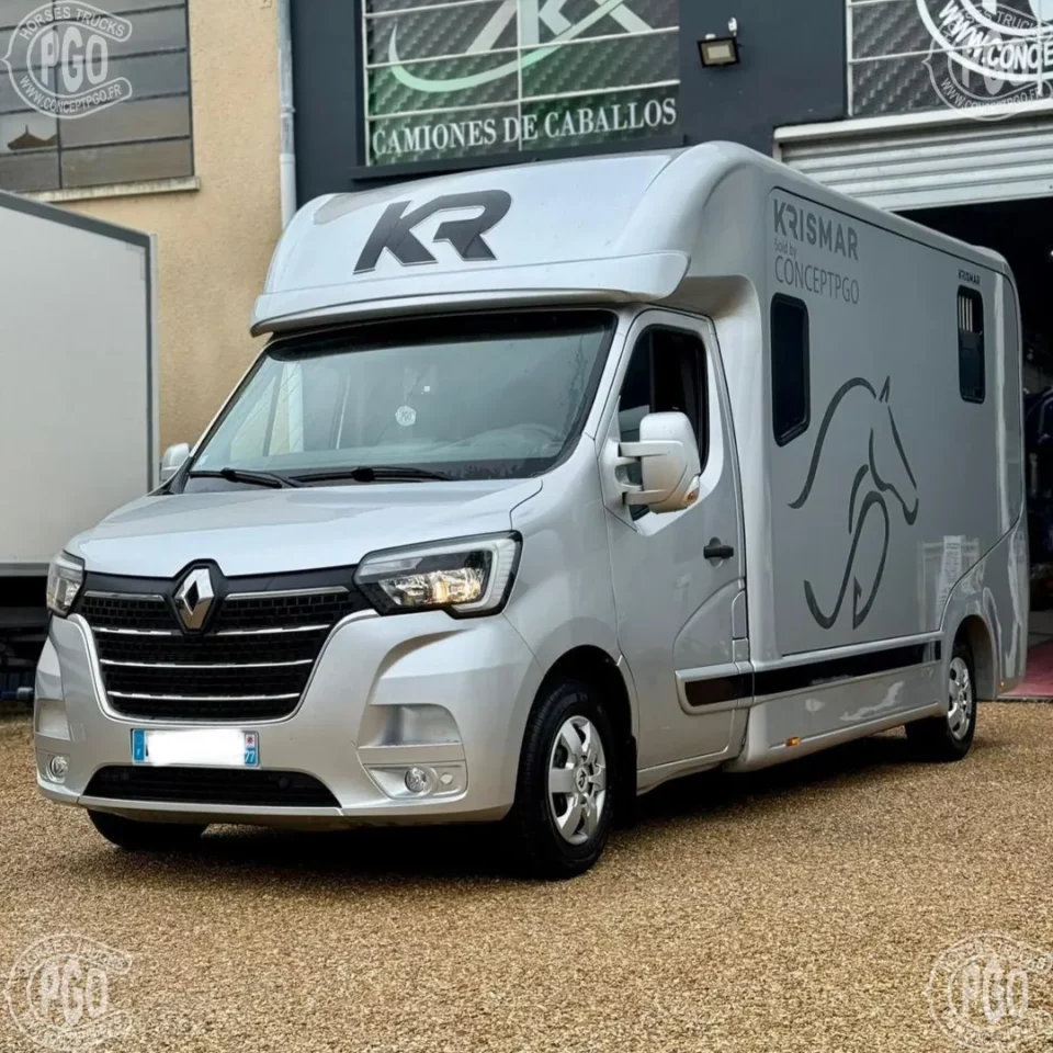 Camion Chevaux Renault Master 5 Places Aménagement Krismar