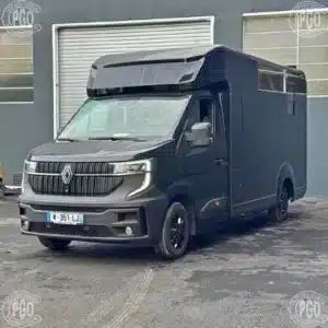 camion chevaux renault master akx 5 places noir