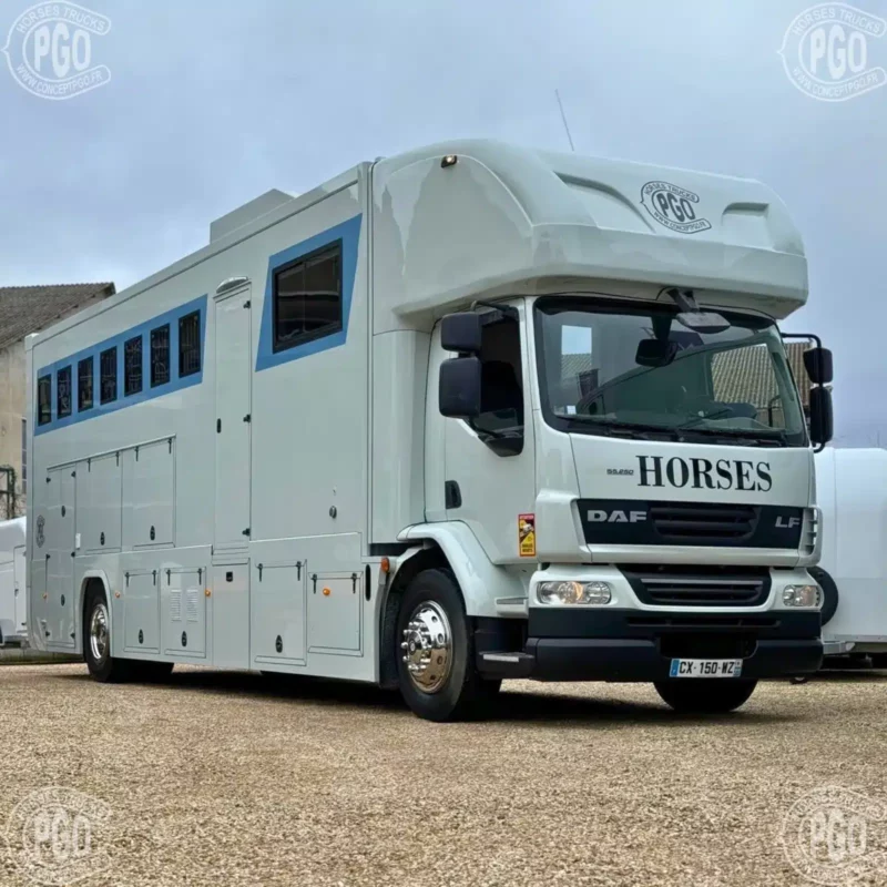 camion chevaux pl daf conceptpgo 7 places home car