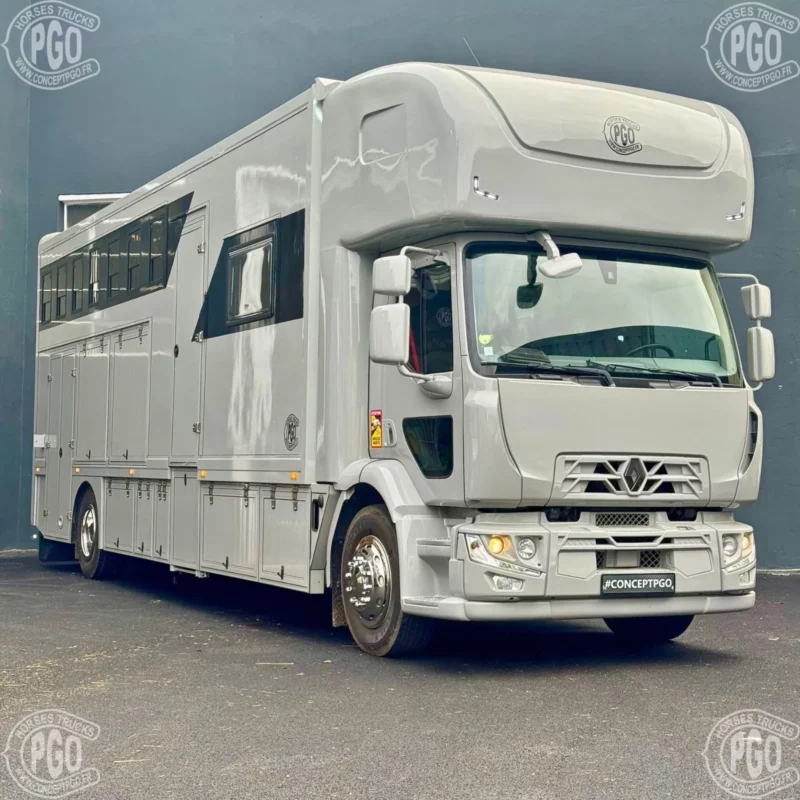 Camion Chevaux PL Renault Premium 7 chevaux