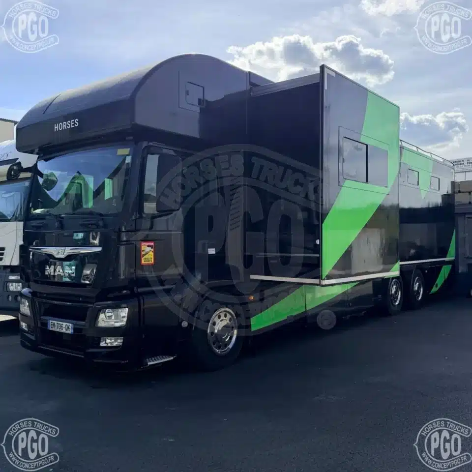 camion chevaux pl man paillard 7 chevaux