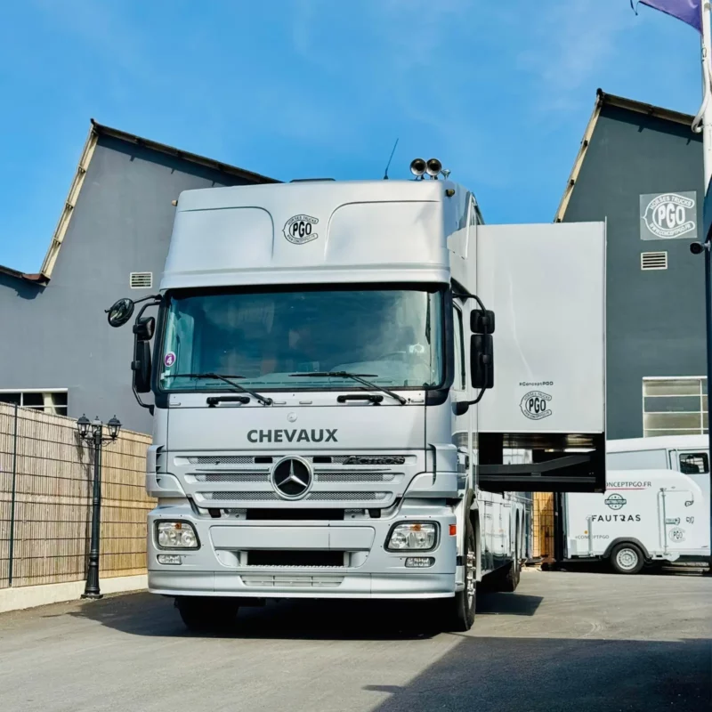 camion chevaux pl mercedes actros 6 chevaux